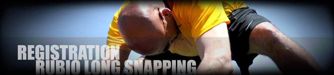 Rubio Long Snapping - Relationships with every D1 college in the nation.